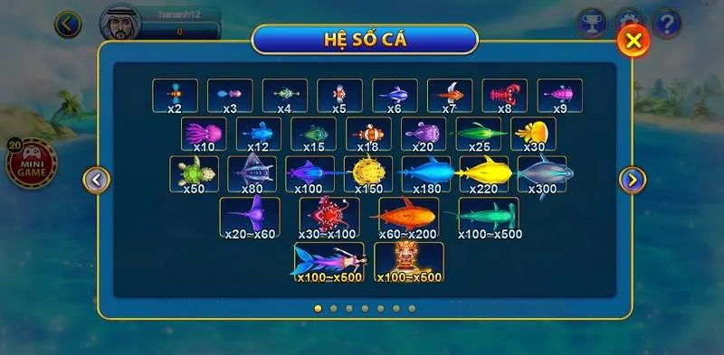 Cách chơi game săn cá tuyệt nhất